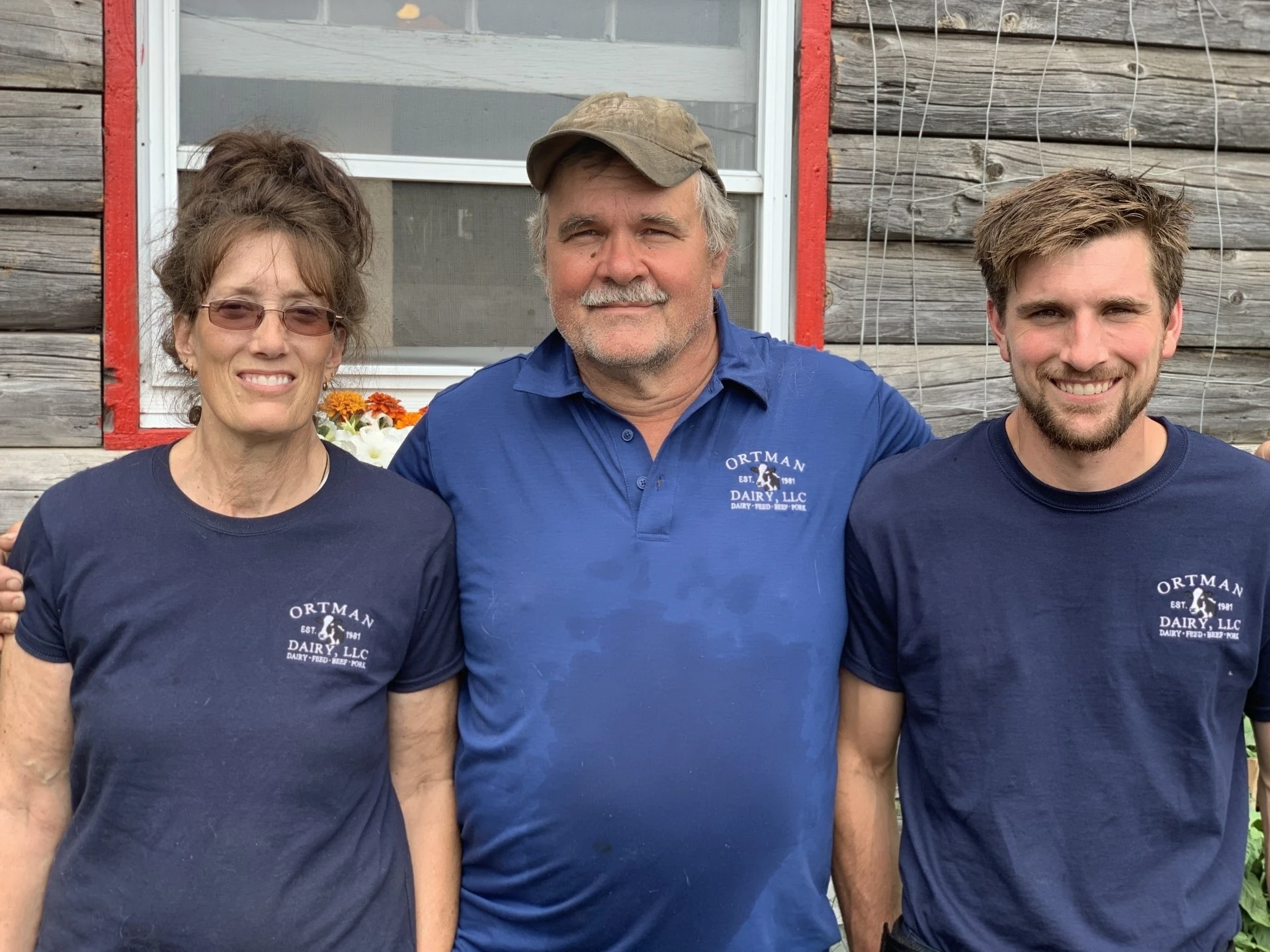 Cynthia, Loren, and Michael Ortman