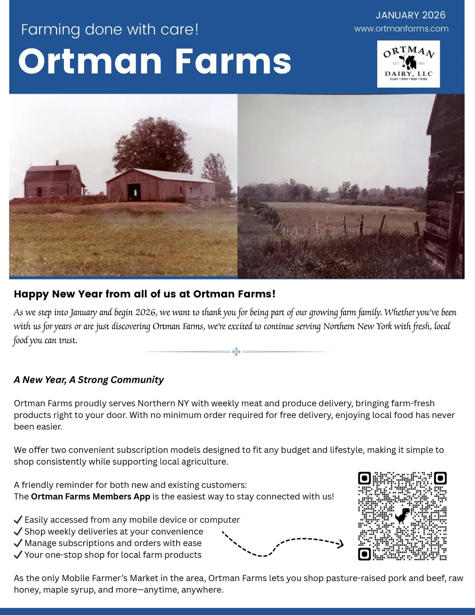 January 2026 Newsletter cover